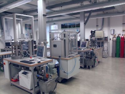 AMTEC test laboratory