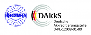 DAkkS certificate (member of ILAC)